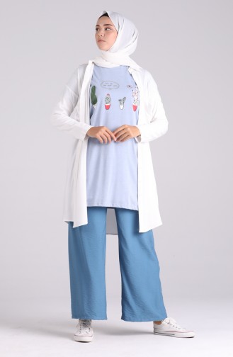 Ice Blue T-Shirt 8134-12