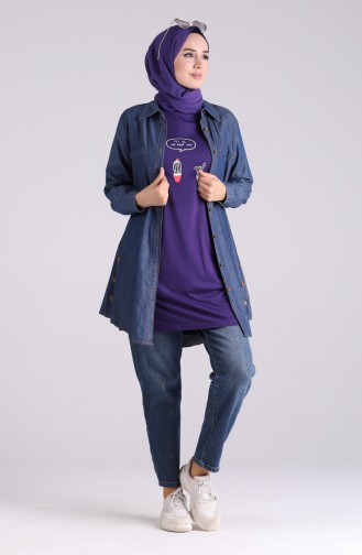 Purple T-Shirt 8134-11