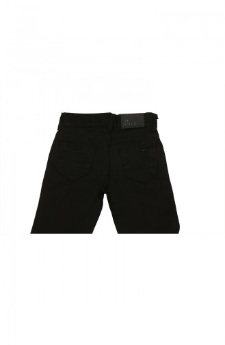 Erkek Çocuk Beş Cep Klasik Pantolon 5011-01 Siyah