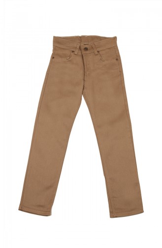 Pantalon Enfant et Bébé Crème 5011-04