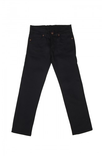 Pantalon Enfant et Bébé Bleu Marine 5012-02