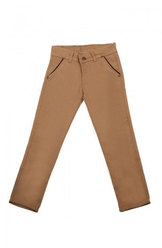 Pantalon Enfant et Bébé Crème 6001-04