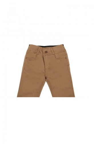 Pantalon Enfant et Bébé Crème 7001-03