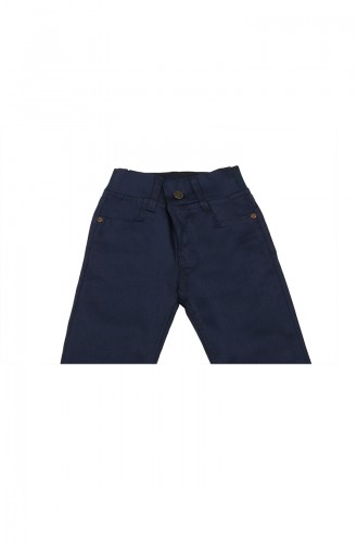 Boy Ribbed Trousers 7001-04 Saxe Blue 7001-04