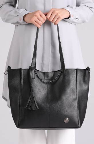 Black Shoulder Bag 195SI