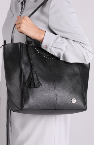 Women´s Shoulder Bag TS195SI Black 195SI