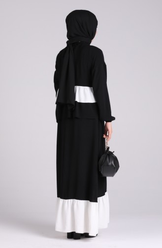 Robe Hijab Noir 2001-01