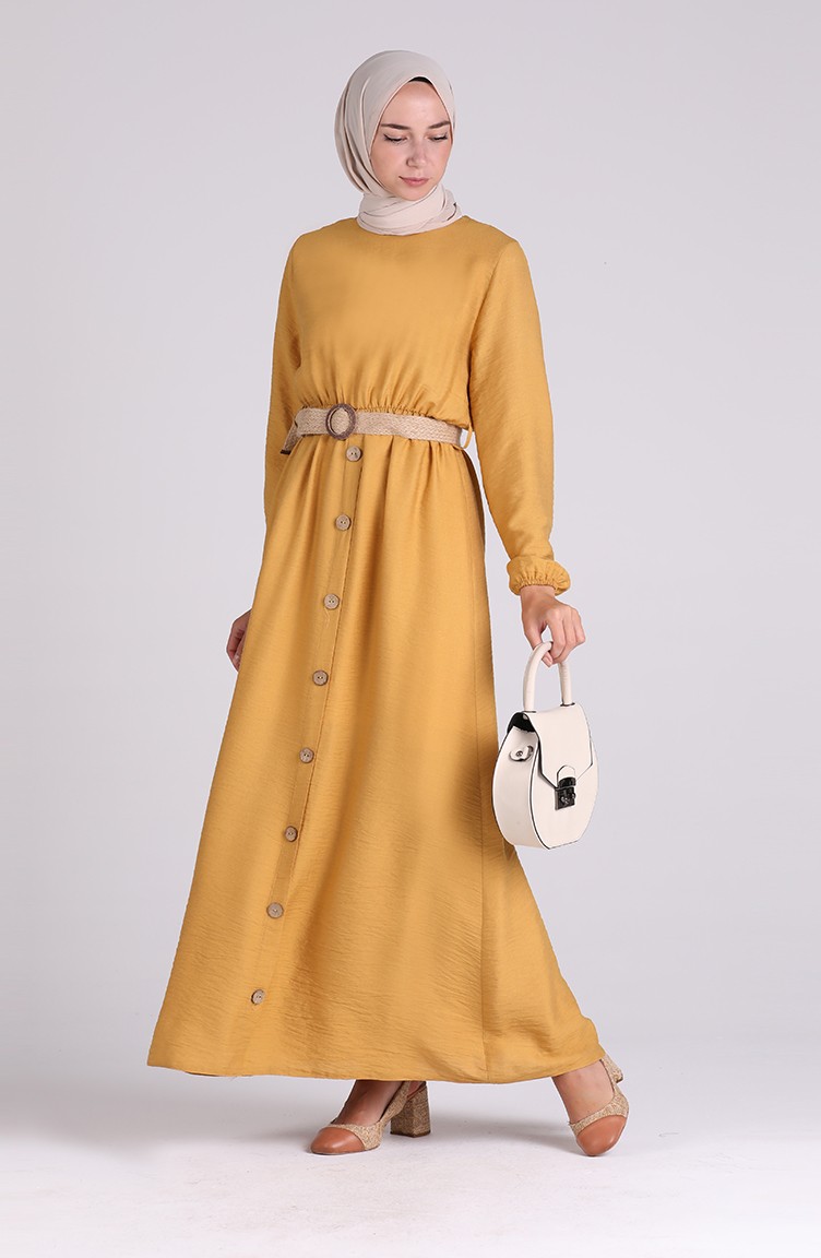 Mustard Dress 0029 08 Sefamerve