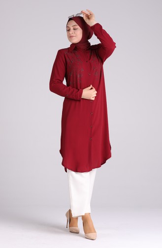 Claret red Tuniek 7118-01