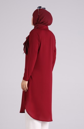 Claret red Tuniek 7118-01