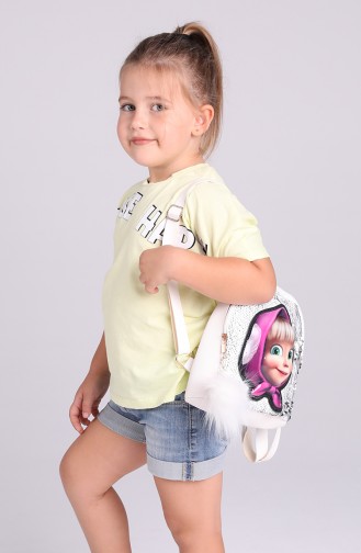 White Children`s Bags 003-105