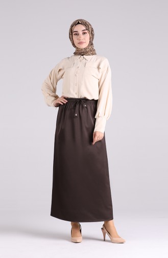 Brown Skirt 3306ETK-07