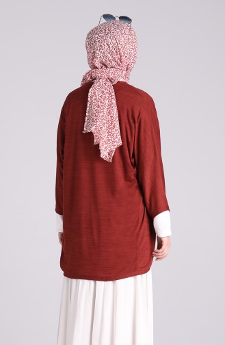 Brick Red Cardigans 3404A-01