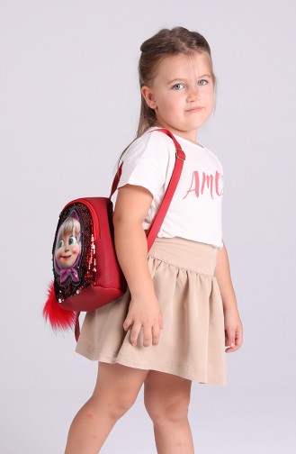 Rot Kindertaschen 003-055