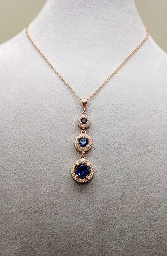 Saxon blue Necklace 021