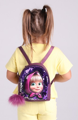 Purple Children`s Bags 003-061