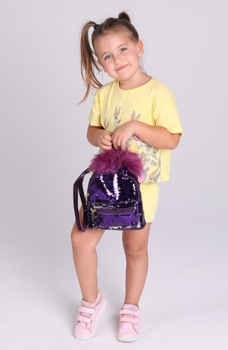 Purple Children`s Bags 005-061