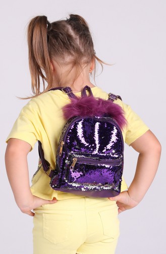 Purple Children`s Bags 005-061