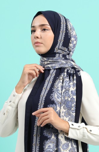 Navy Blue Shawl 54274-01