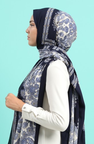 Navy Blue Shawl 54274-01