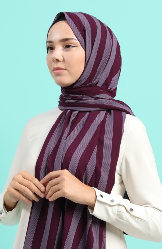 Dark Purple Shawl 54324-01