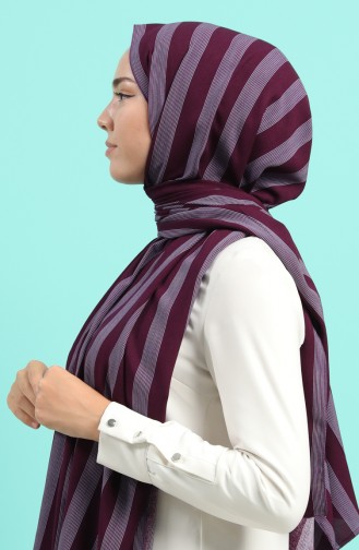 Dark Purple Shawl 54324-01