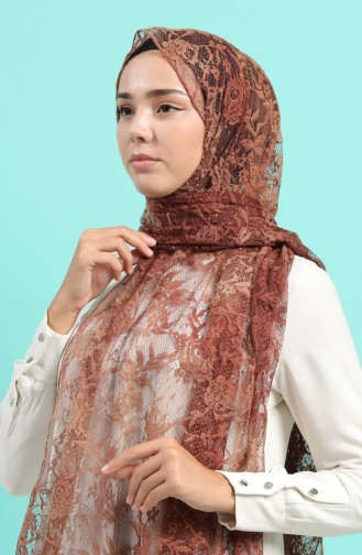 Brown Sjaal 54343-01