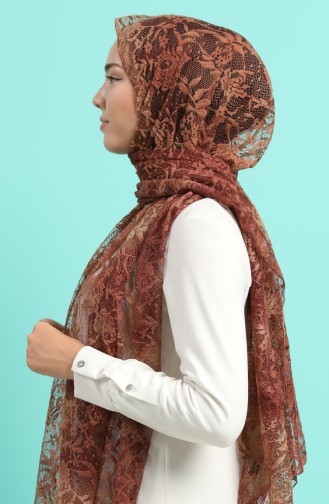 Brown Shawl 54343-01