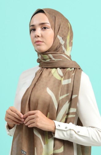 Oil Green Sjaal 3019DS-13