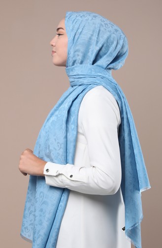 Light Blue Shawl 90683-07