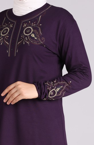 Lila Bluse 0530-04