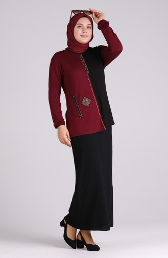 Blouse Plum 0533-04