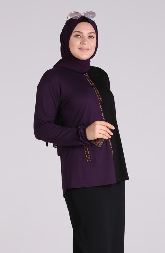 Purple Blouse 0533-06