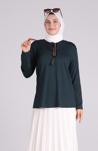 Blouse Pétrole 0534-04