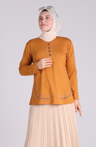Mustard Blouse 0536-06