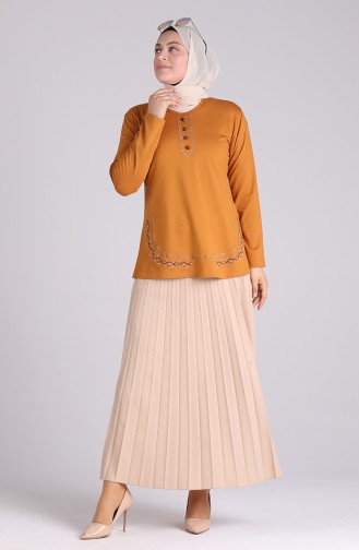 Mustard Blouse 0536-06