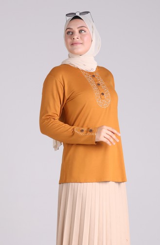 Blouse Moutarde 0537-04