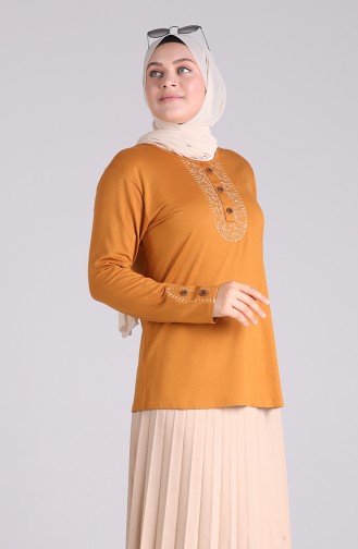 Mustard Blouse 0537-04