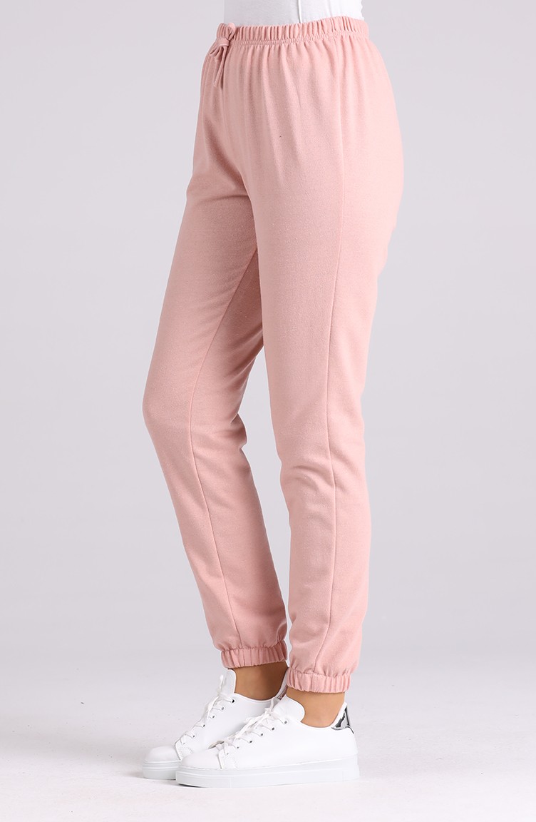 Beli Lastikli Jogger Esofman Alti 1558 12 Pudra Sefamerve
