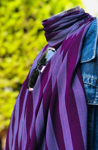 Dark Purple Shawl 54324-01