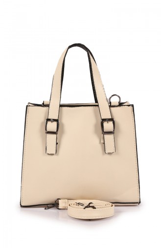 Beige Schultertasche 06Z-04