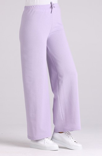 Pantalon Lila clair 8108-17