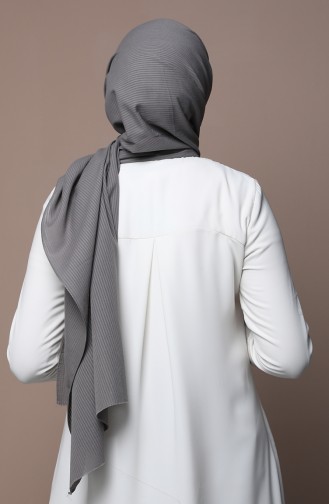 Dark gray Sjaal 8005-07