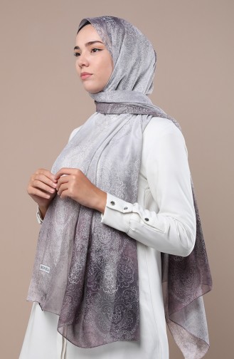 Light Gray Sjaal 2537-07