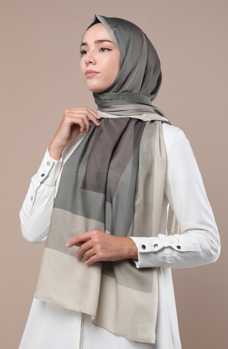 Light Beige Sjaal 95262-09