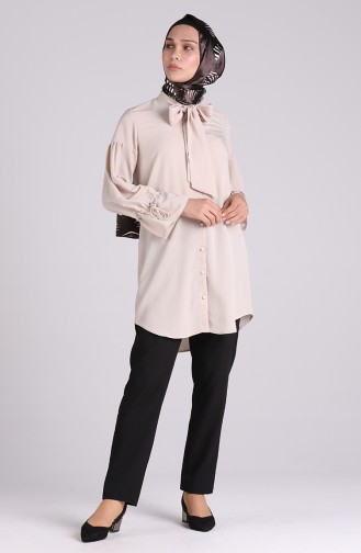 Beige Tunics 6070-01