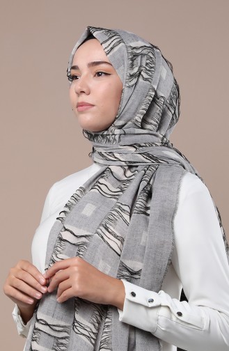 Dark Gray Shawl 61663-01