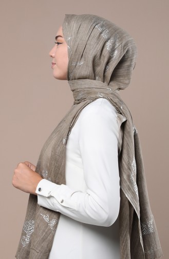 Silver Gray Shawl 3181-02