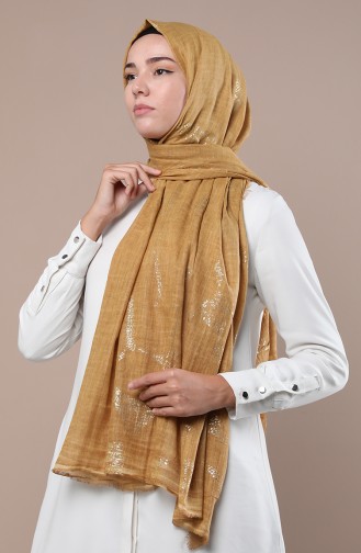 Mustard Shawl 3181-11