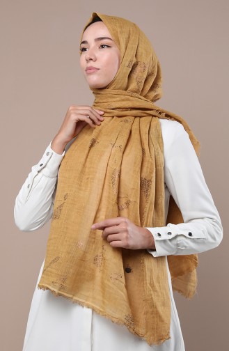 Mustard Shawl 3181-13